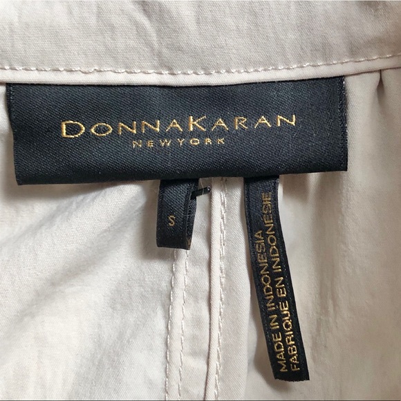 Donna Karan Drawstring Jacket in Stone - Picture 12 of 16